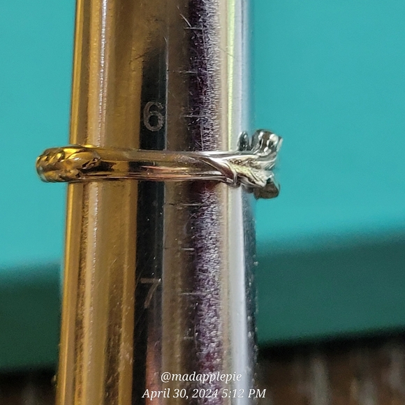 1885 Tiffany & Co. Daisy Spoon Ring in Sterling Silver Luxury Vintage #21 - Picture 15 of 16